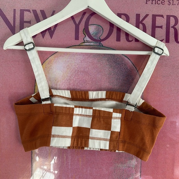 UO CHECK MICRO TOP - Picture 2 of 3